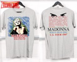 1987 Madonna Who’s That Girl World Tour 1987 T-Shirt