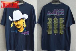 1992 Alan Jackson On Tour T-Shirt, Alan Jackson Don’t Rock The Juke Box Tour Shirt