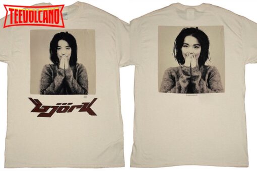 1993 Björk Debut Album T-Shirt, Bjork Tour 1993 T-Shirt