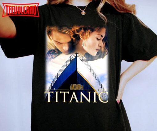 1998 Titanic Stanley Desantis T-Shirt, 1998 Deadstock Titanic Film T-Shirt