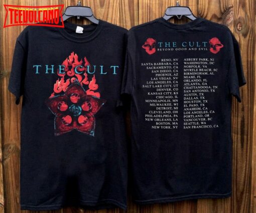 2001 The Cult Beyond Good And Evil Tour T-Shirt