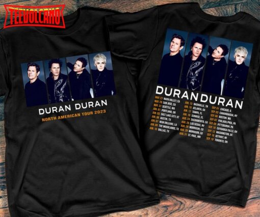 2023 Duran Duran North American Tour T-Shirt, Duran Duran Future Past T-Shirt