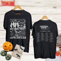 2023 Slow Dream Tour Matchbox Twenty T-Shirt, MB20 Band Double Side Shirt