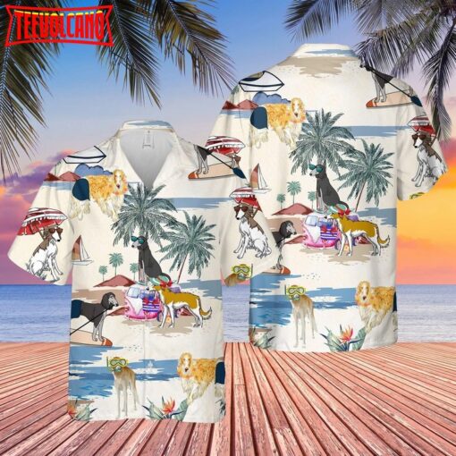 3D Full Printed Dog Summer Beach Hawaiian Shirt, Hawaii Aloha Shirt For Summer Travel