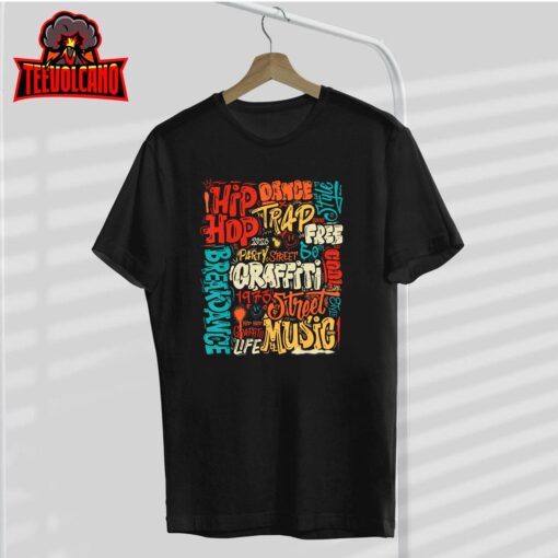 50 Years Old 50th Anniversary Of Hip Hop Graffiti Hip Hop T-Shirt