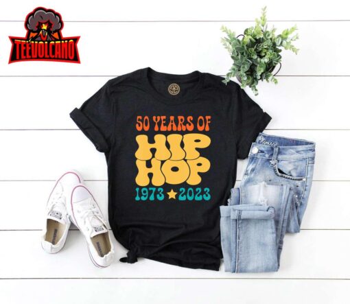 50 Years Old 50th Anniversary Of Hip Hop T-Shirt