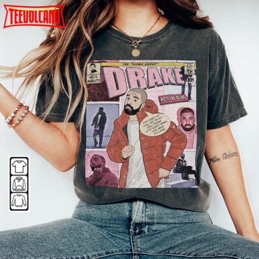 90S Vintage Merch Hotline Bling Drake Views Album World Tour T Shirt