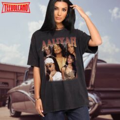 Aaliyah Tshirt Aaliyah American Singer Shirt Aaliyah Vintage Shirt