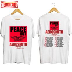 Aerosmith 2023 – 2024 Peace Out Farewell Tour with The Black Crowes  Shirt
