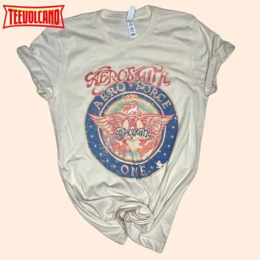 Aerosmith Force One Vintage Style Shirt