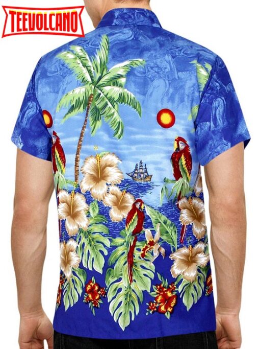 Aloha Hawaiian Shirt Short Sleeve Button Down Casual Beach Party Hawaii