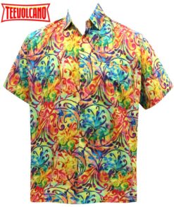 Aloha Hawaiian Shirt Short Sleeve Button Down Casual Beach Party