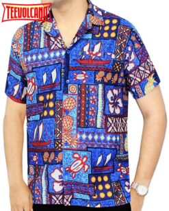 Aloha Hawaiian Shirt Short Sleeve Button Down Casual Beach Party