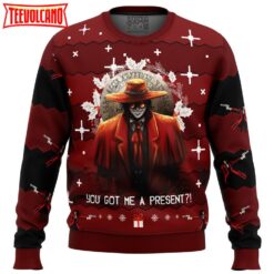 Alucard Hellsing Ugly Christmas Sweater