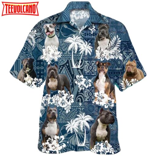 American Bully Dog Hawaiian Shirt For Dog Lovers, Pet Lover Gifts