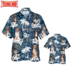 American Staffordshire Terrier Hawaiian Shirt, Aloha Beach Shirts For Dog Lovers