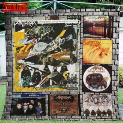 Anthrax Complication Albums 3D Quilt Blanket