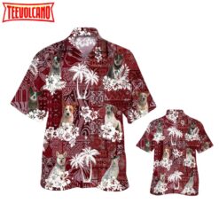 Australian Cattle Hawaiian Shirt, 3D All Over Printed Dog Hawaii Shirt Short Sleeve