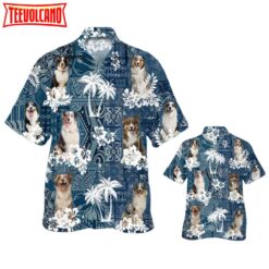 Australian Shepherd Hawaiian Shirt, Aloha Beach Shirt, Summer Dog Hawaii Beach Shirts