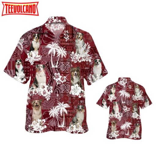 Australian Shepherd Hawaiian Shirt, Summer Gift For Dog Lovers