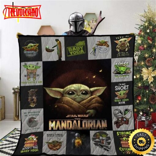 Baby Yoda Star Wars Mandalorian Yoda Blanket