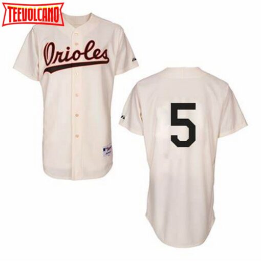 Baltimore Orioles Brooks Robinson Cream 1954 Turn Back The Clock Jersey