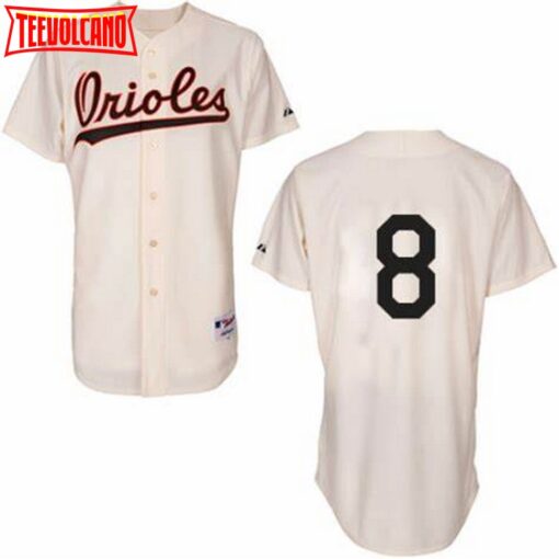 Baltimore Orioles Cal Ripken Jr Cream 1954 Turn Back The Clock Jersey