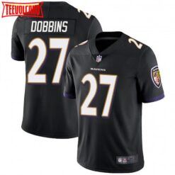 Baltimore Ravens JK Dobbins Black Limited Jersey