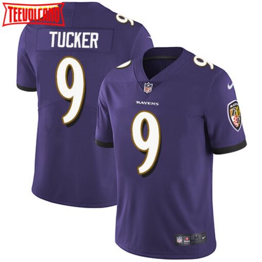 Baltimore Ravens Justin Tucker Purple Limited Jersey