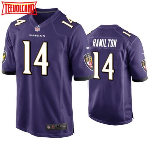 Baltimore Ravens Kyle Hamilton Purple Limited Jersey