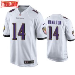 Baltimore Ravens Kyle Hamilton White Limited Jersey