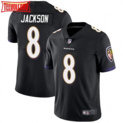 Baltimore Ravens Lamar Jackson Black Limited Jersey