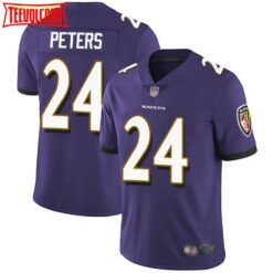 Baltimore Ravens Marcus Peters Purple Limited Jersey