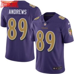 Baltimore Ravens Mark Andrews Purple Color Rush Limited Jersey