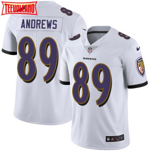 Baltimore Ravens Mark Andrews White Limited Jersey