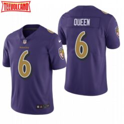 Baltimore Ravens Patrick Queen Purple Color Rush Jersey