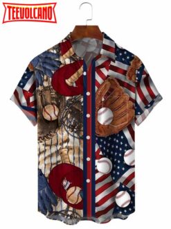 Baseball Men Hawaiian Shirt, Shirt For Baseball Players, Baseball Lovers Hawaiian Shirt