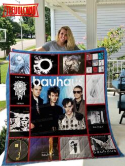 Bauhaus Band 3D Quilt Blanket