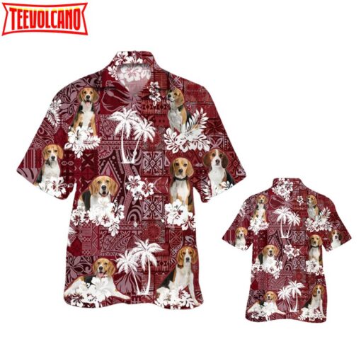 Beagle Hawaiian Shirt, Hawaiian Shirts Short Sleeve For Dog Lovers