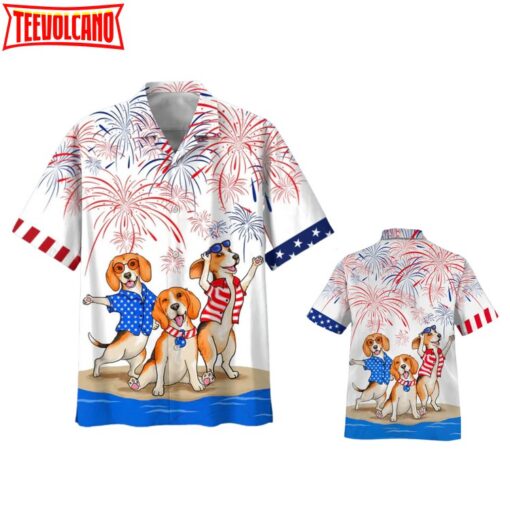 Beagle Hawaiian Shirts – Independence Day Is Coming Aloha Beach Shirt