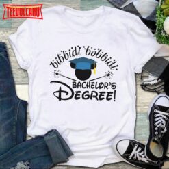 Bibbidi Bobbidi Bachelor Graduation Shirt, Graduate Disney Shirt