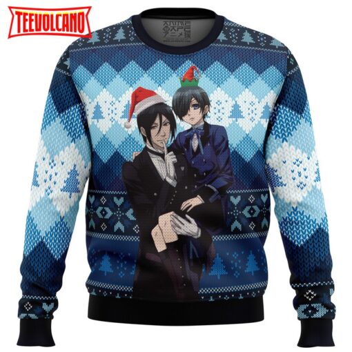 Black Butler Ugly Christmas Sweater