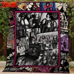 Black Sabbath 3D Customized Quilt Blanket