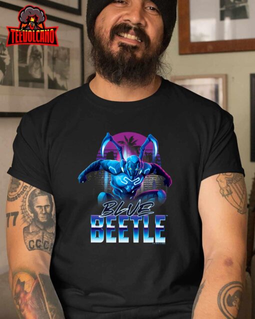 Blue Beetle Movie City Protector T-Shirt