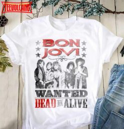 Bon Jovi Wanted Dead Or Alive T-Shirt