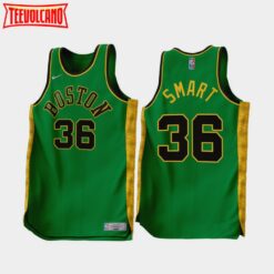 Boston Celtics Marcus Smart 2022-23 Earned Edition Jersey Green