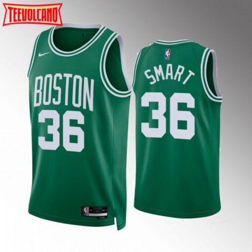 Boston Celtics Marcus Smart Green Icon Jersey