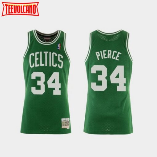 Boston Celtics Paul Pierce Green Throwback Jersey