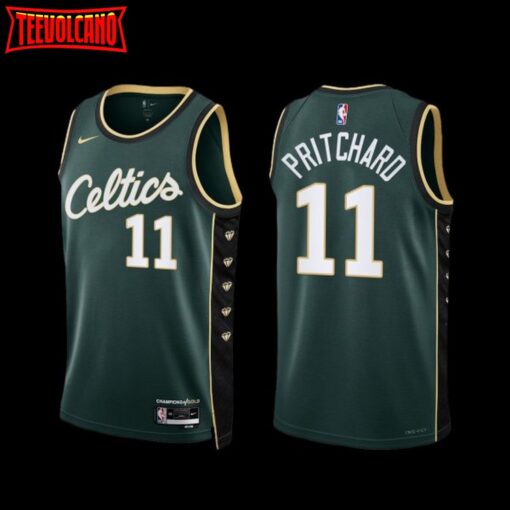 Boston Celtics Payton Pritchard 2022-23 City Edition Jersey Green