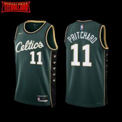 Boston Celtics Payton Pritchard 2022-23 City Edition Jersey Green